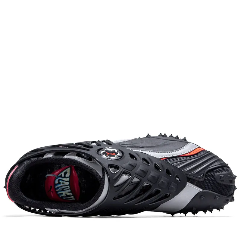 A$AP Rocky x Puma Mostro Gabbia Leather - Black/Silver Puma trainer style images