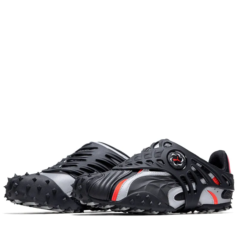 A$AP Rocky x Puma Mostro Gabbia Leather - Black/Silver Puma trainer style images