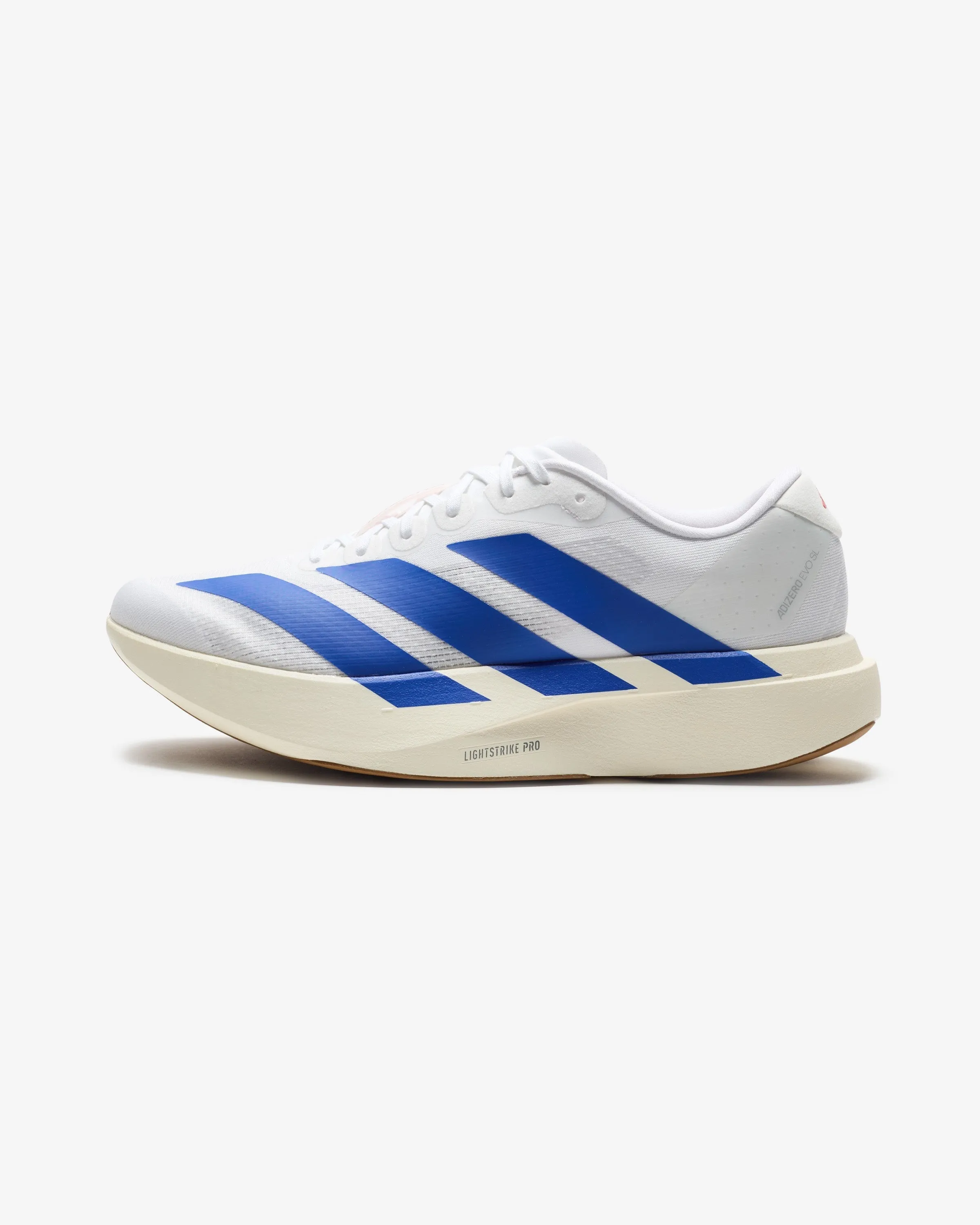 ADIDAS ADIZERO EVO SL - FTWWHT/ ROYBLU Classic sport-style footwear