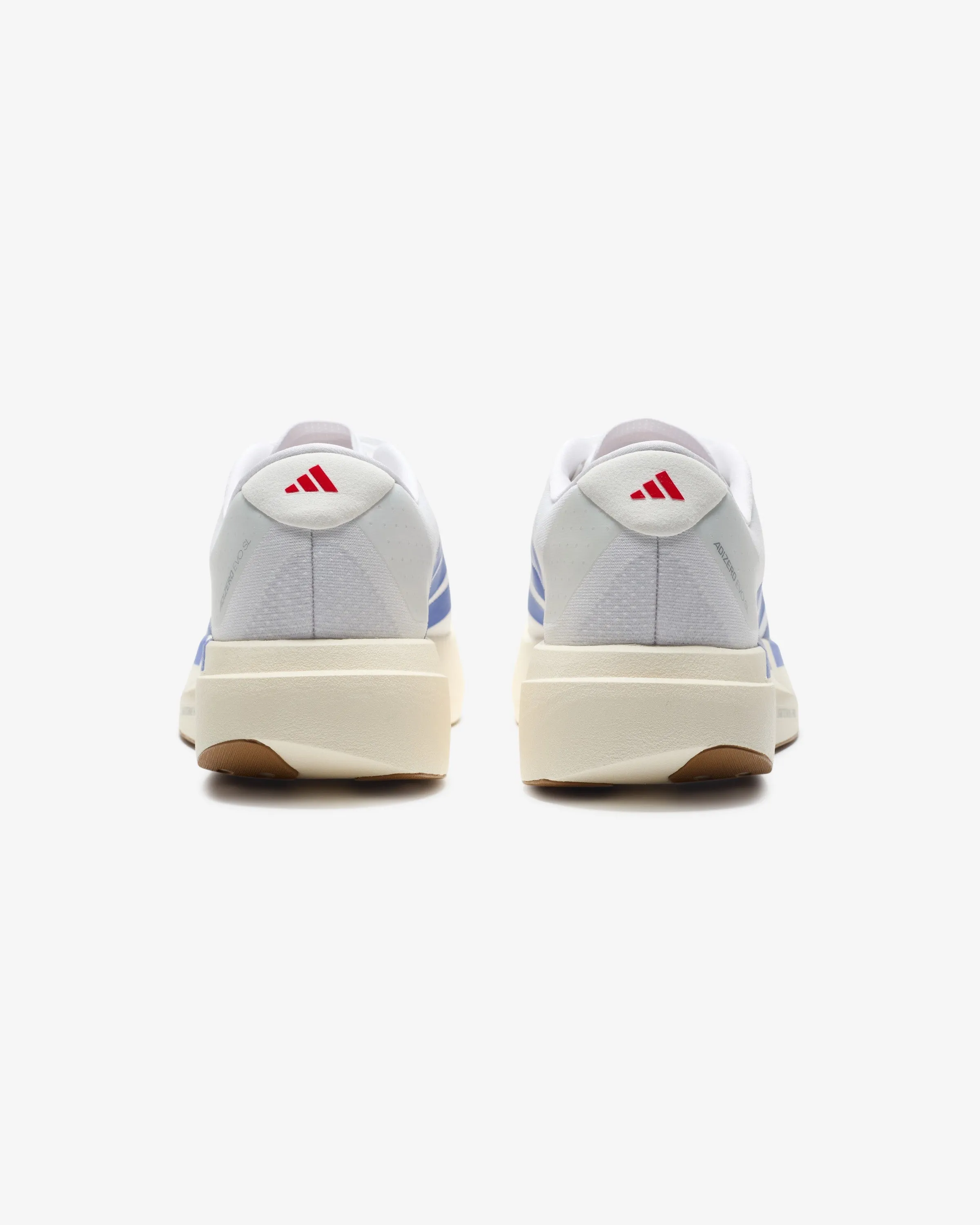 ADIDAS ADIZERO EVO SL - FTWWHT/ ROYBLU Classic sport-style footwear