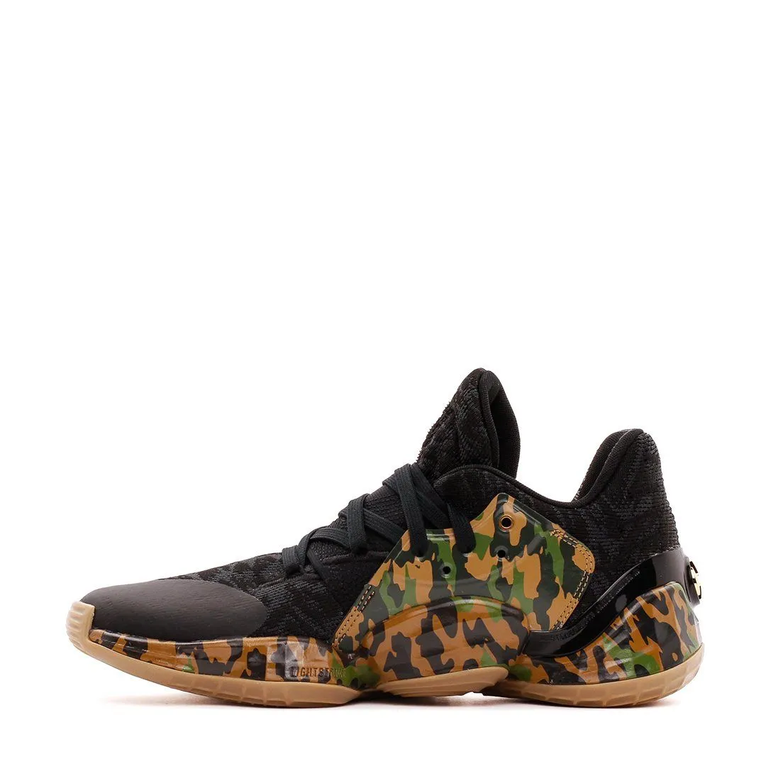 Adidas Basketball James Harden Vol. 4 Black Camo EF1259 Adidas Classic Running Shoes for Style