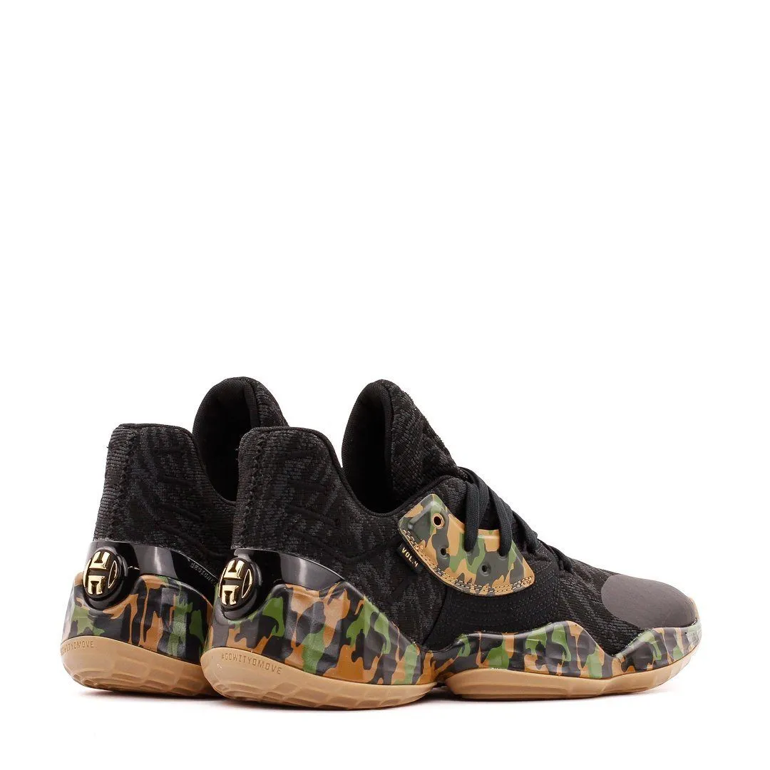 Adidas Basketball James Harden Vol. 4 Black Camo EF1259 Adidas Classic Running Shoes for Style