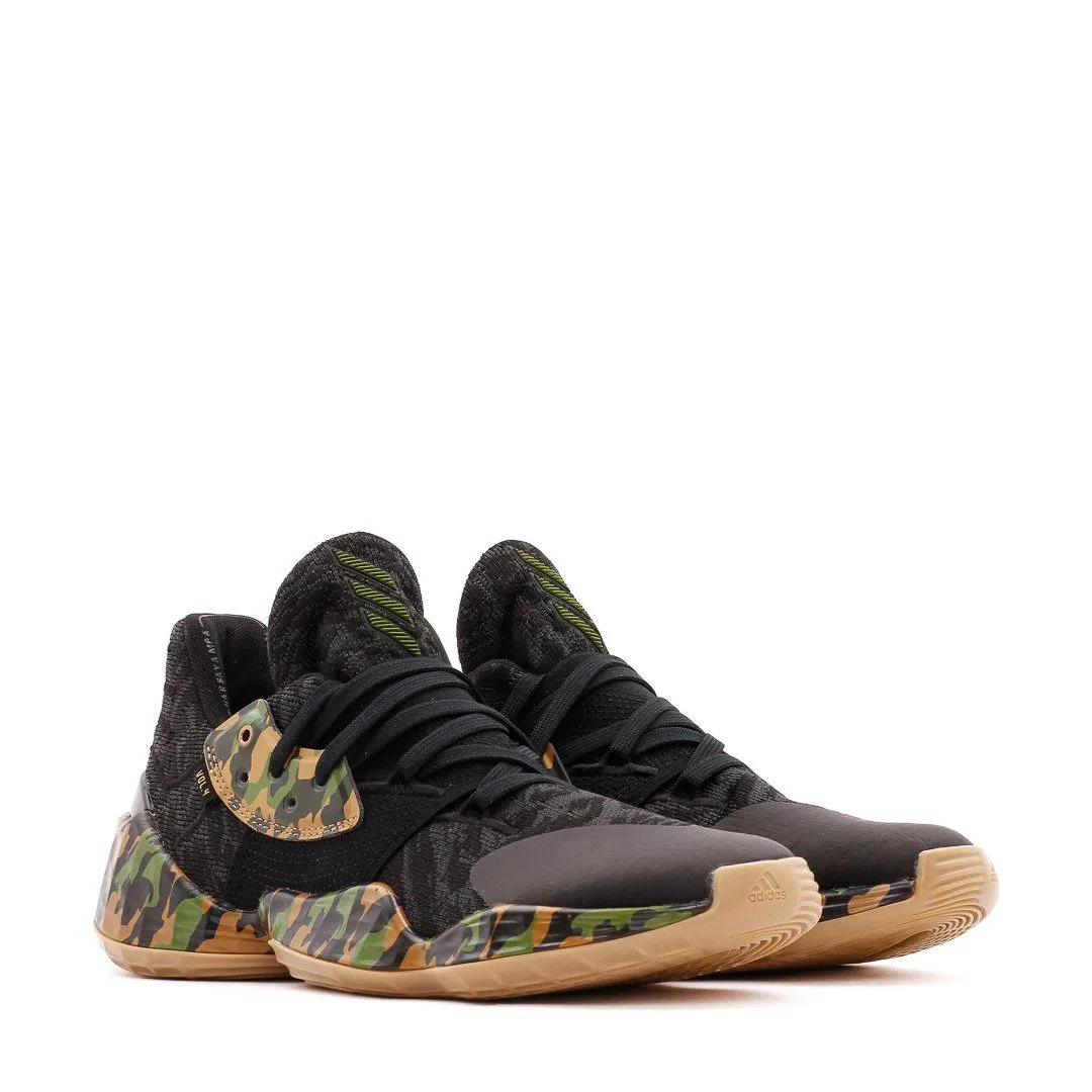 Adidas Basketball James Harden Vol. 4 Black Camo EF1259 Adidas Classic Running Shoes for Style