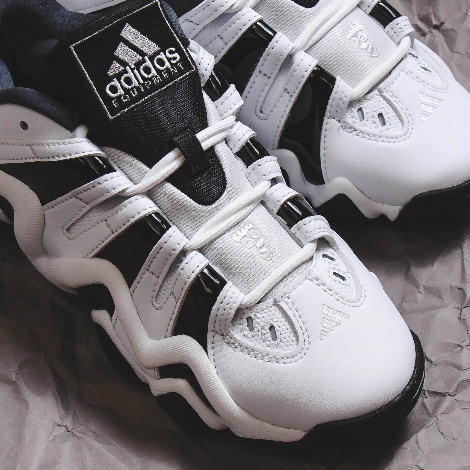 Adidas Basketball Men Crazy 8 Low White Black IG2032 Adidas Classic Running Shoes for Style