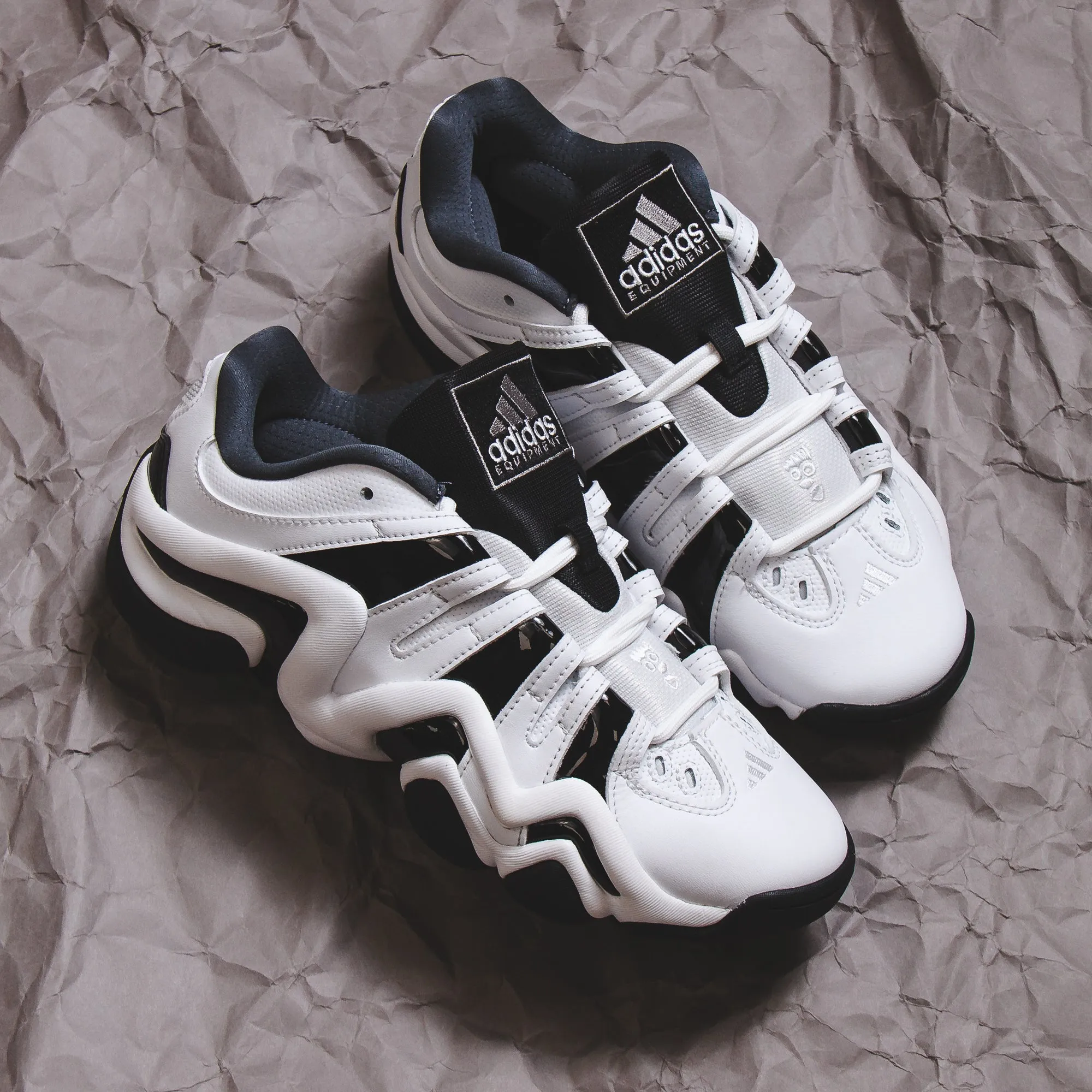 Adidas Basketball Men Crazy 8 Low White Black IG2032 Adidas Classic Running Shoes for Style