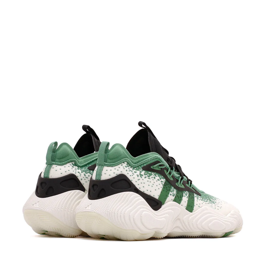 Adidas Basketball Men Trae Young 3 White Green IE2703 Adidas Classic Running Shoes for Style