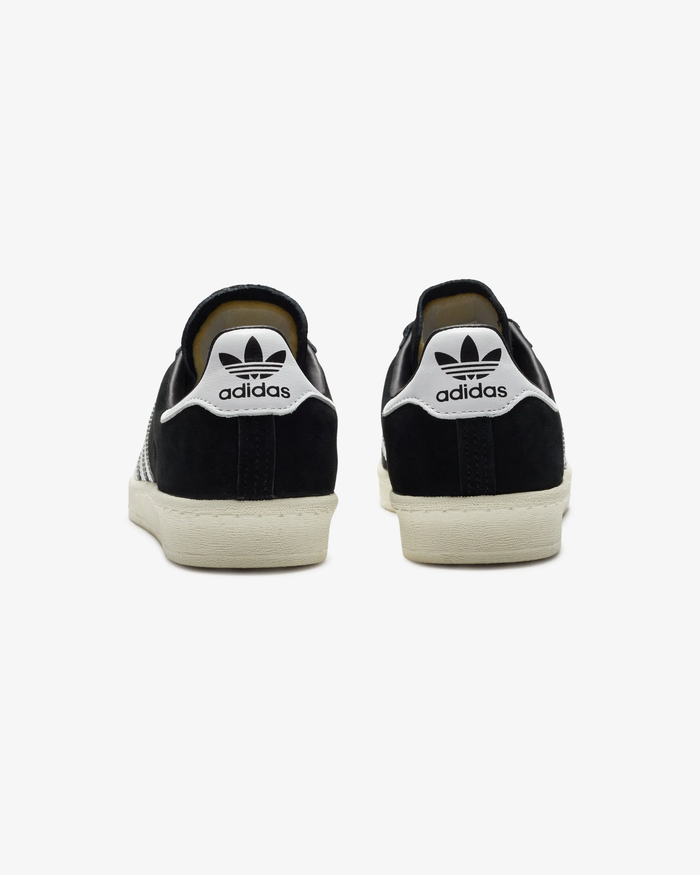 ADIDAS CAMPUS 80s - CBLACK/ FTWWHT/ OWHITE Classic sport-style footwear