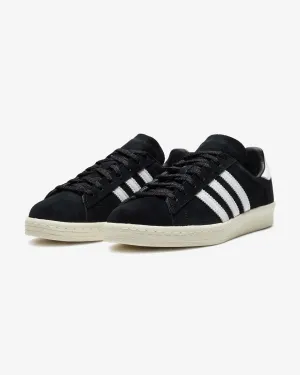 ADIDAS CAMPUS 80s - CBLACK/ FTWWHT/ OWHITE Adidas sporty casual shoes with three-stripe design