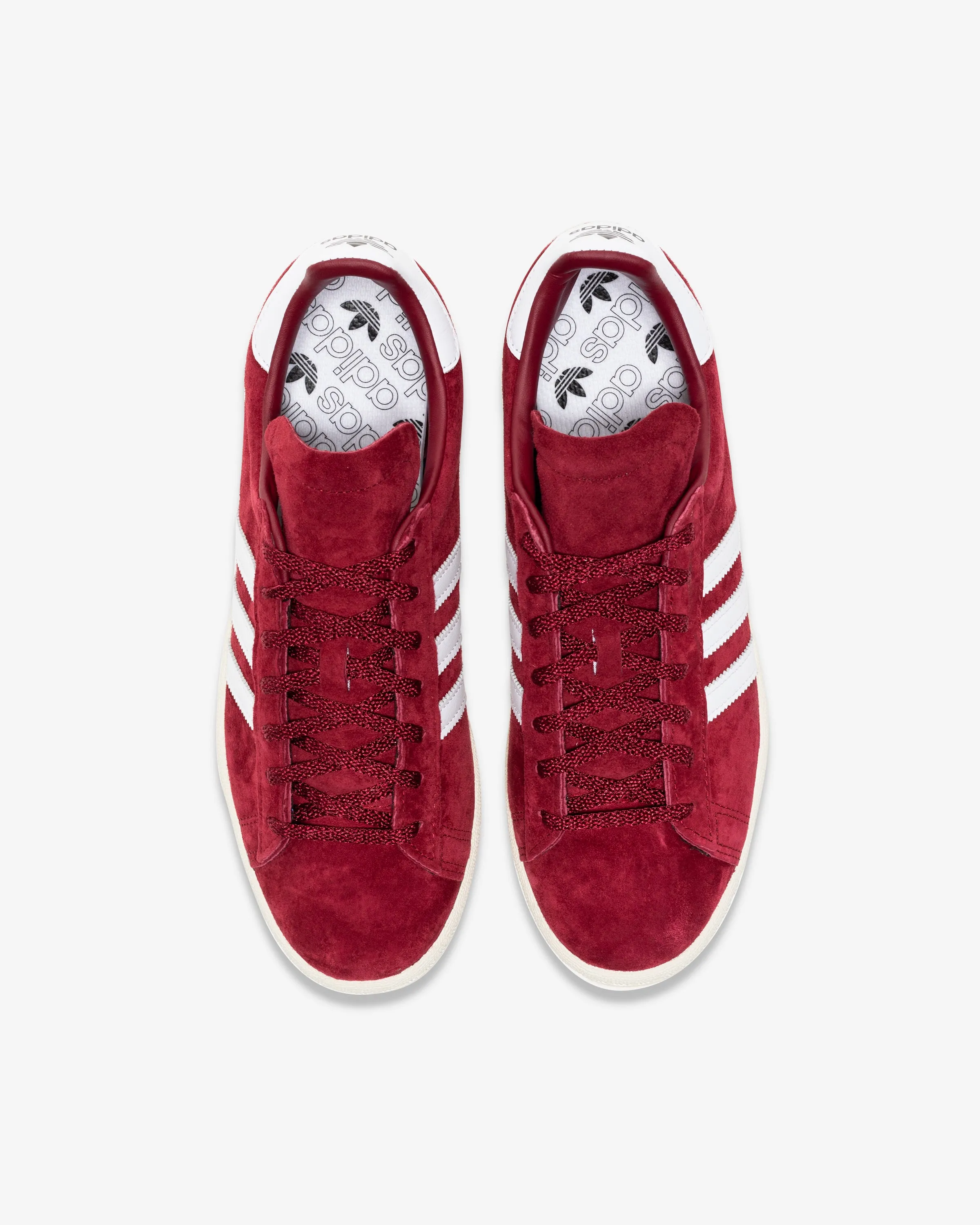ADIDAS CAMPUS 80s - CBURGU/ FTWWHT/ OWHITE Classic sport-style footwear