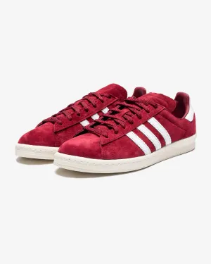 ADIDAS CAMPUS 80s - CBURGU/ FTWWHT/ OWHITE Adidas sporty casual shoes with three-stripe design