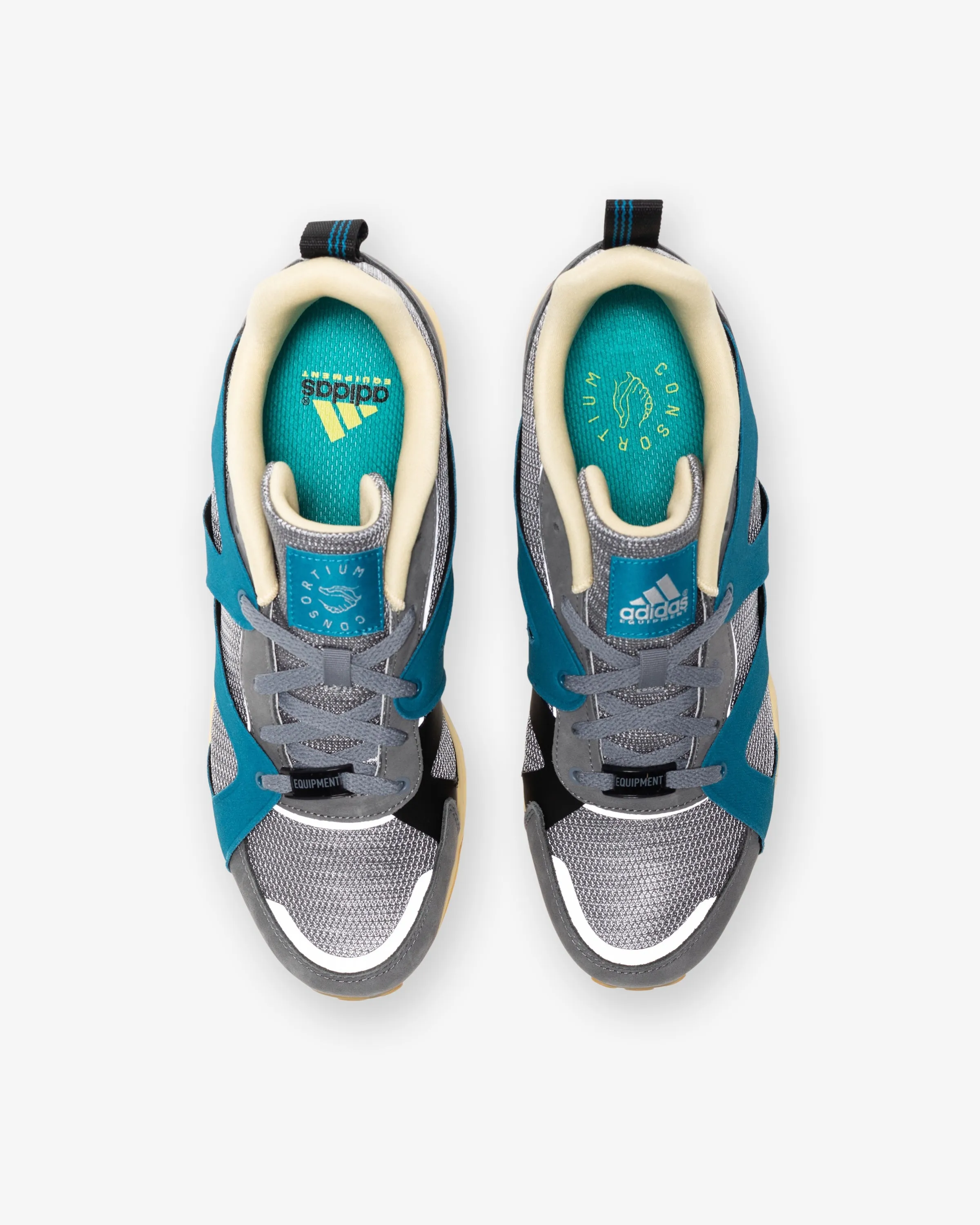 ADIDAS EQUIPMENT PROTO - GREY/ BLUE/ EQTYEL Classic sport-style footwear