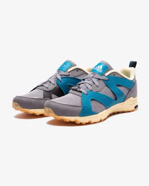 ADIDAS EQUIPMENT PROTO - GREY/ BLUE/ EQTYEL Adidas sporty casual shoes with three-stripe design
