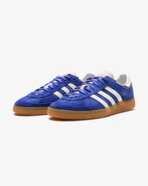 ADIDAS HANDBALL CUP SPZL - SELUBL/ CREWHT Adidas sporty casual shoes with three-stripe design