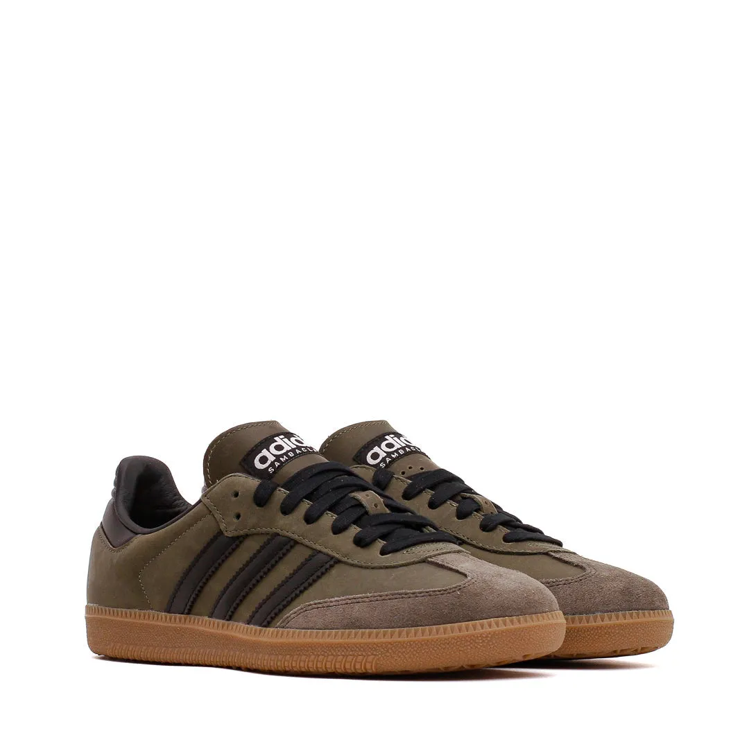 Adidas Men Samba OG Base Green Black IE9163 Adidas Classic Running Shoes for Style