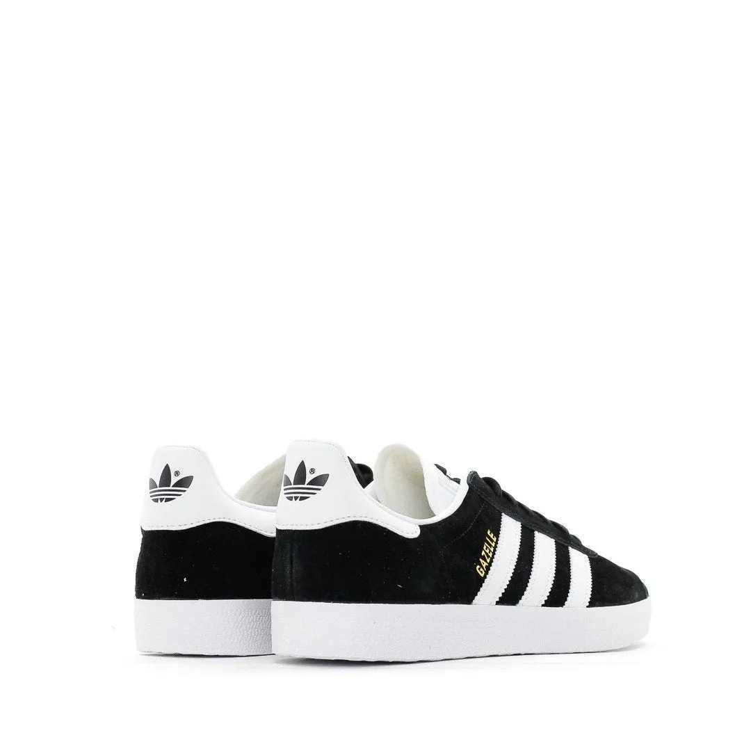 Adidas Originals Gazelle Black White Gold BB5476 Adidas Classic Running Shoes for Style