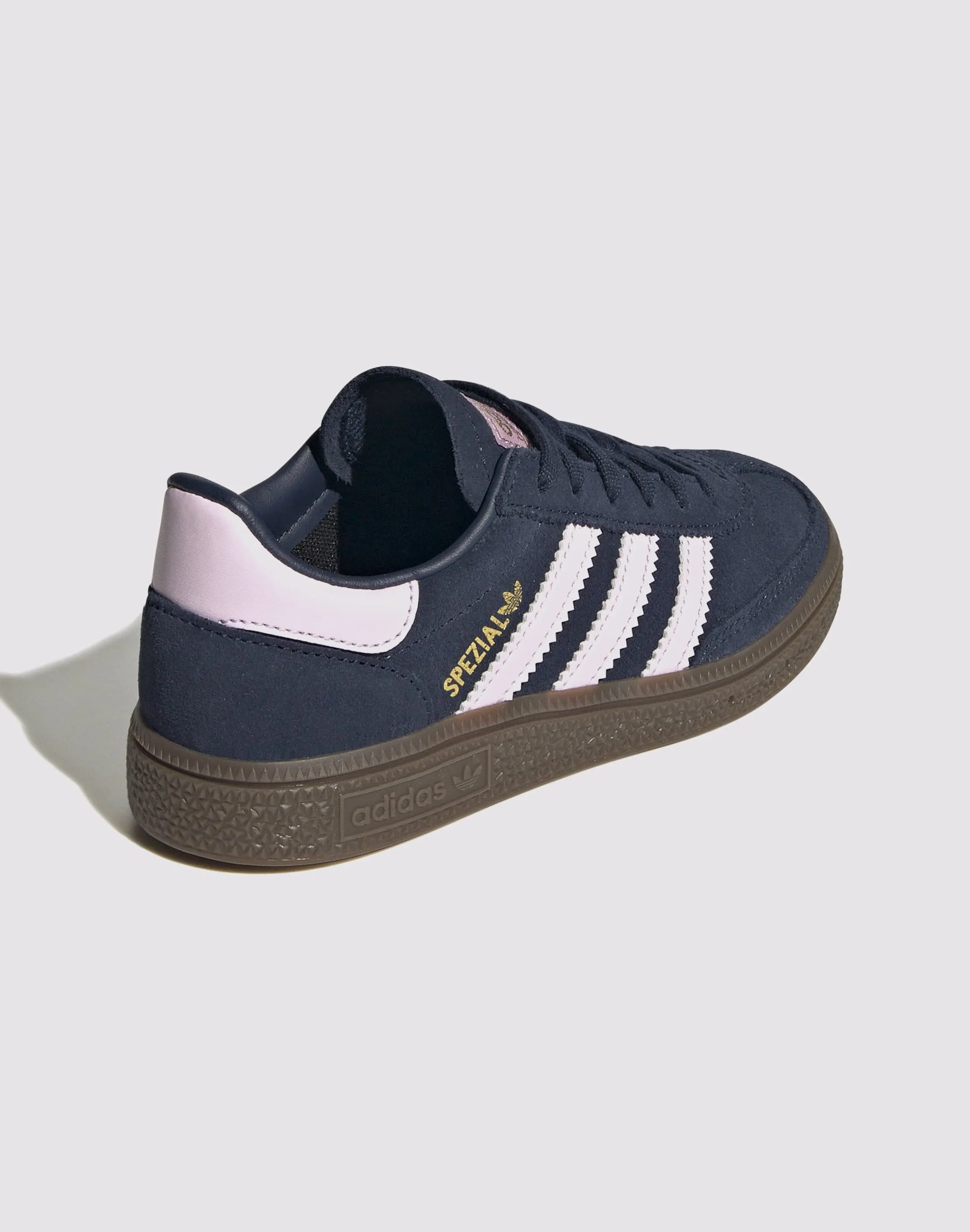 Adidas Originals Handball Spezial Preschool Girls' "Night Indigo/Orchid Fusion/Gum" Active Footwear