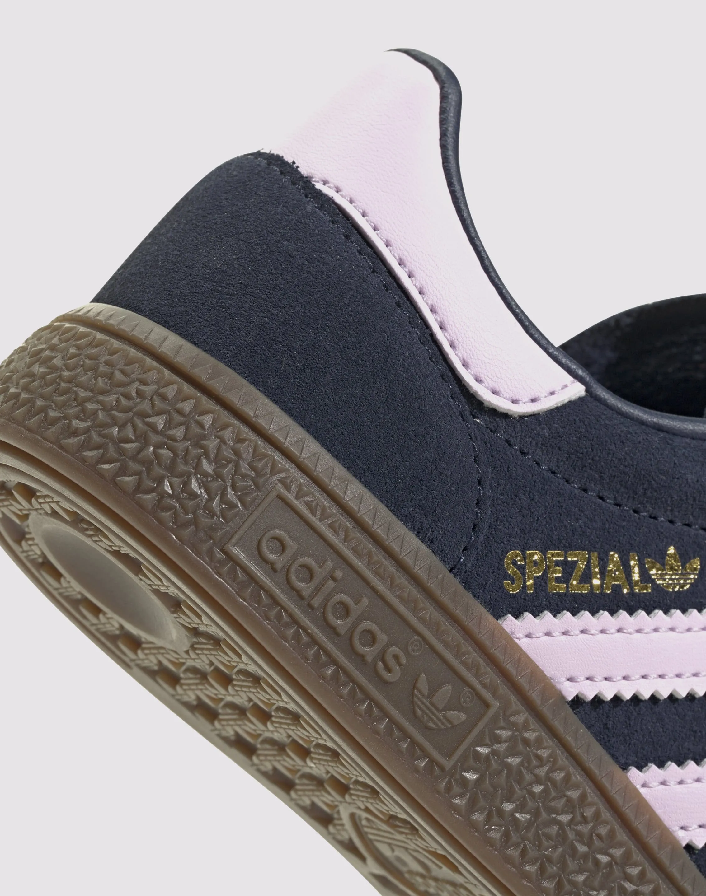 Adidas Originals Handball Spezial Preschool Girls' "Night Indigo/Orchid Fusion/Gum" Active Footwear