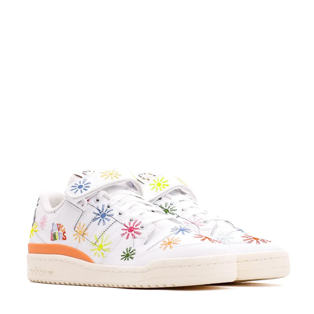 Adidas Originals Men Forum Low Pride White Multicolour GW2416 Adidas Classic Running Shoes for Style