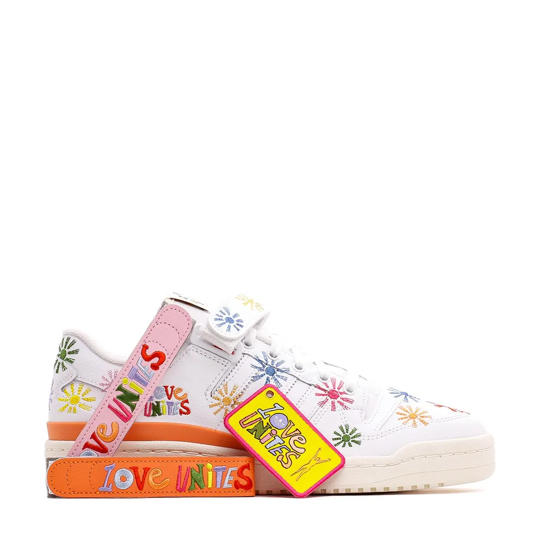 Adidas Originals Men Forum Low Pride White Multicolour GW2416 Adidas Classic Running Shoes for Style