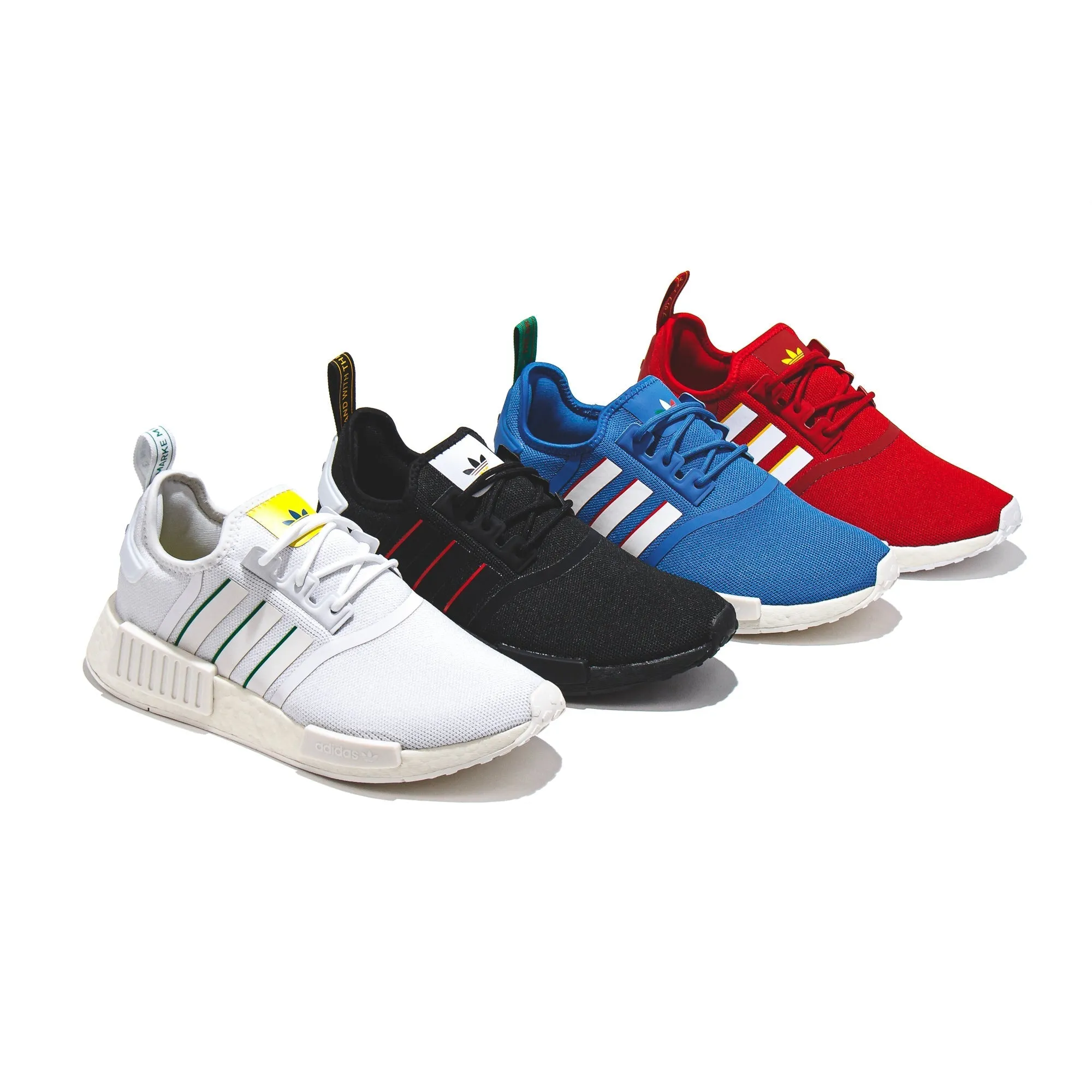 Adidas Originals Men NMD R1 Boost Red "Spain" GX9888 Adidas Classic Running Shoes for Style