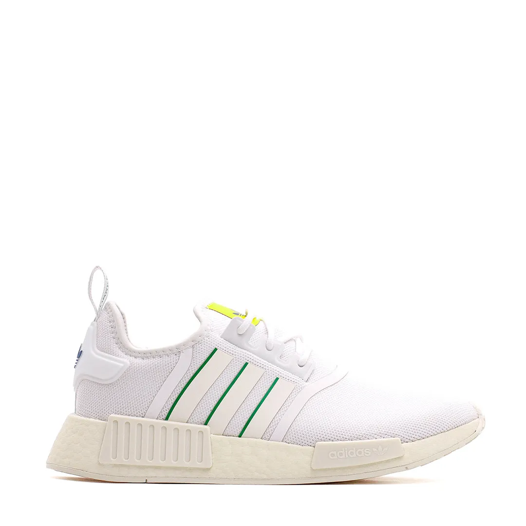 Adidas Originals Men NMD R1 Boost White "Brazil" GX9885 Adidas versatile shoe styles