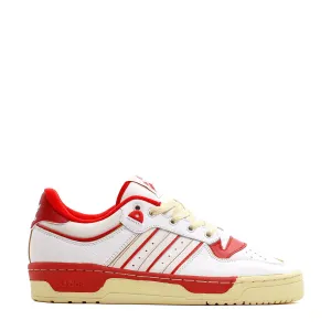 Adidas Originals Men Rivalry Low 86 White Red GZ2557 Adidas versatile shoe styles