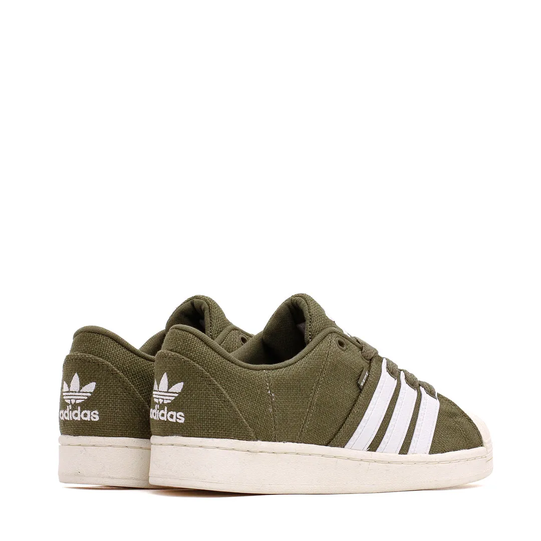 Adidas Originals Men Superstar Modified Hemp Olive FZ6367 Adidas Classic Running Shoes for Style