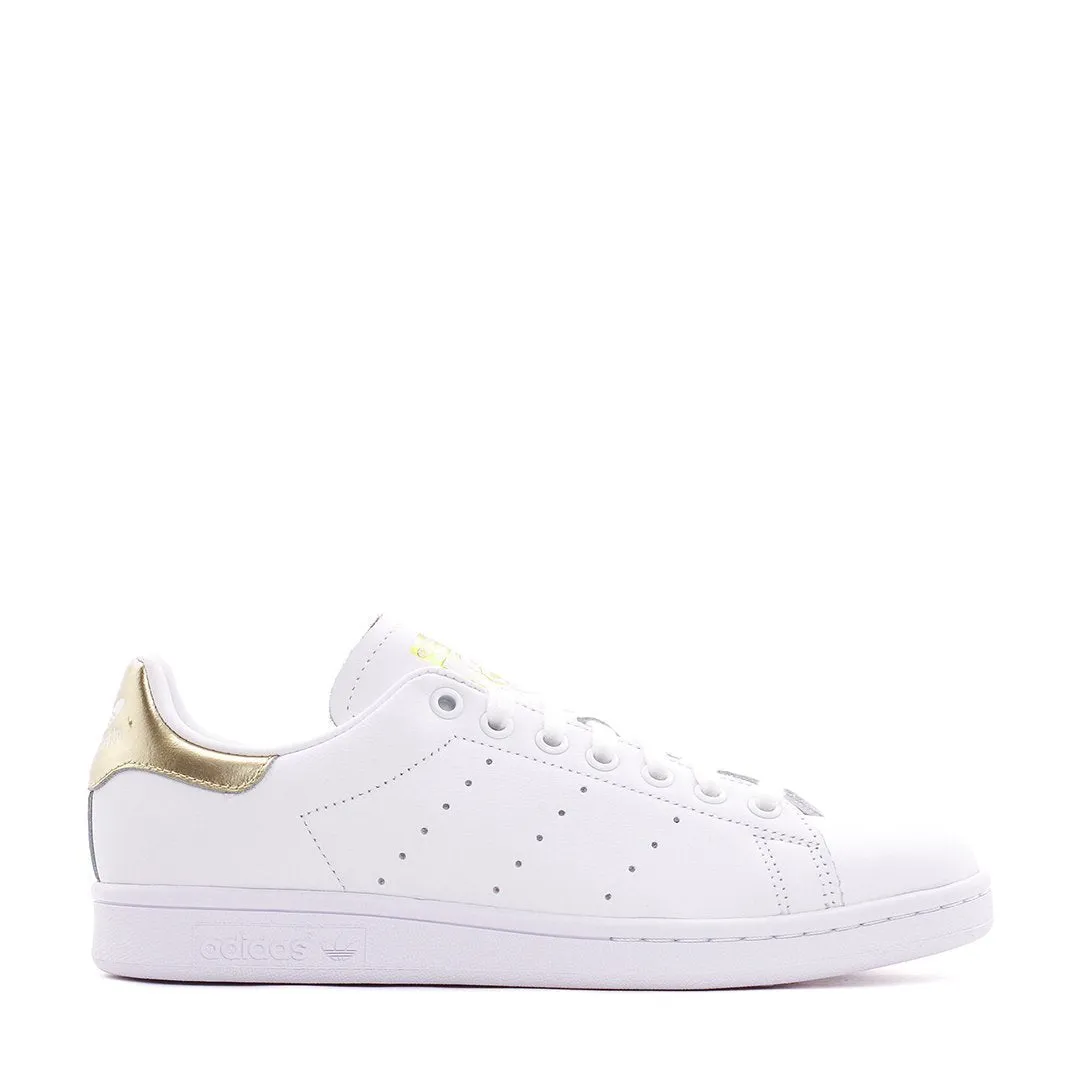 Adidas Originals Stan Smith White Gold Women EE8836 Adidas versatile shoe styles