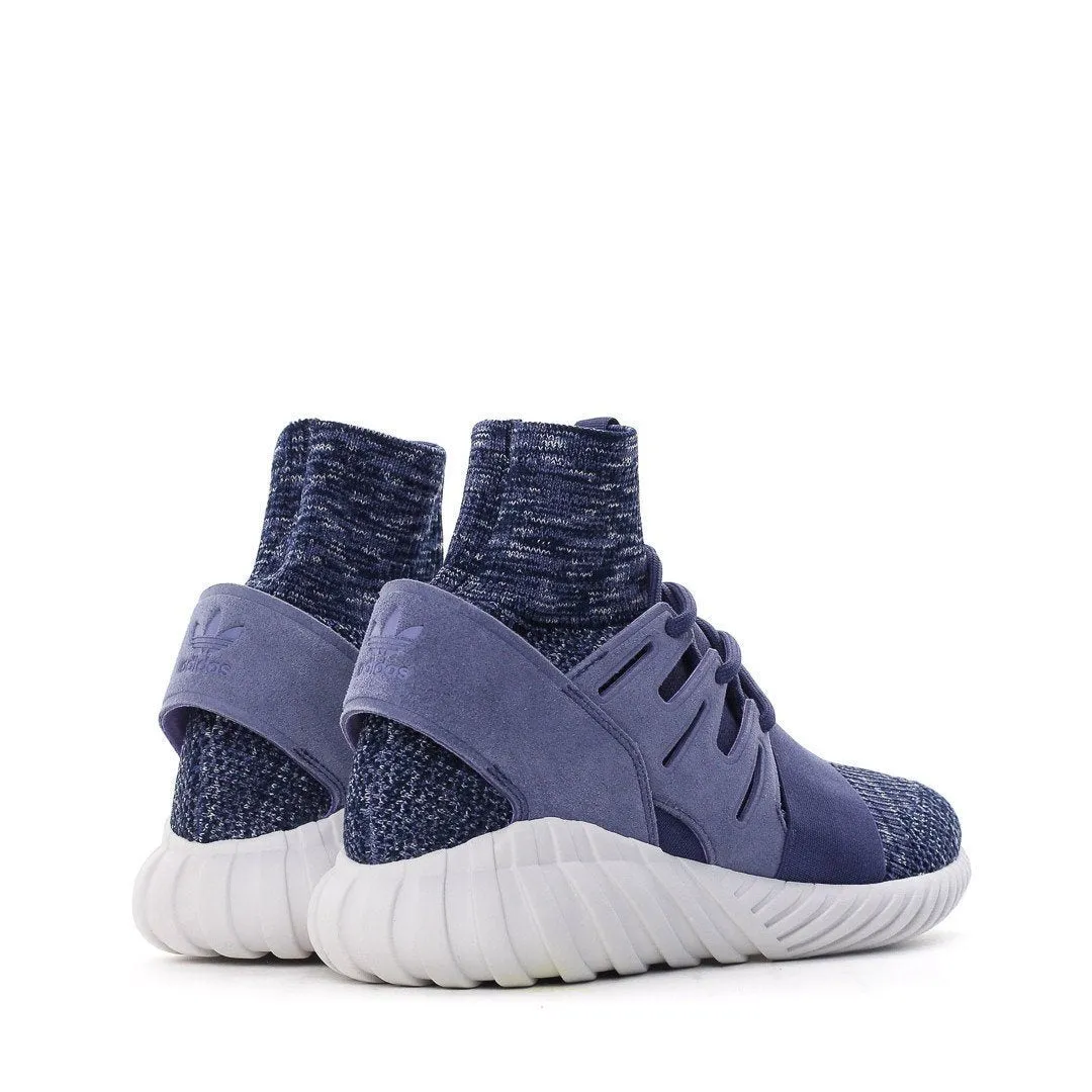 Adidas Originals Tubular Doom PK Primeknit Glow In The Dark Purple Navy BB2393 Adidas Classic Running Shoes for Style