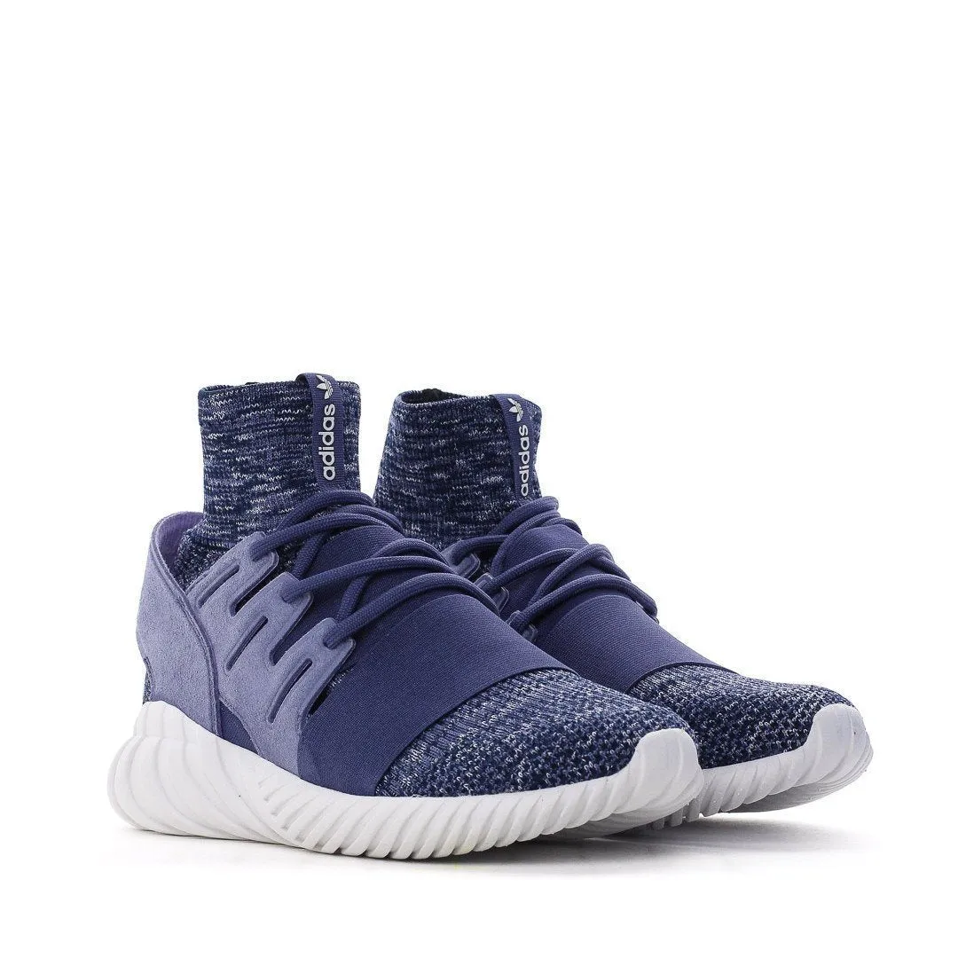 Adidas Originals Tubular Doom PK Primeknit Glow In The Dark Purple Navy BB2393 Adidas Classic Running Shoes for Style