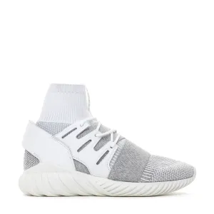 Adidas Originals Tubular Doom PK Primeknit White Grey BY3553 Adidas versatile shoe styles