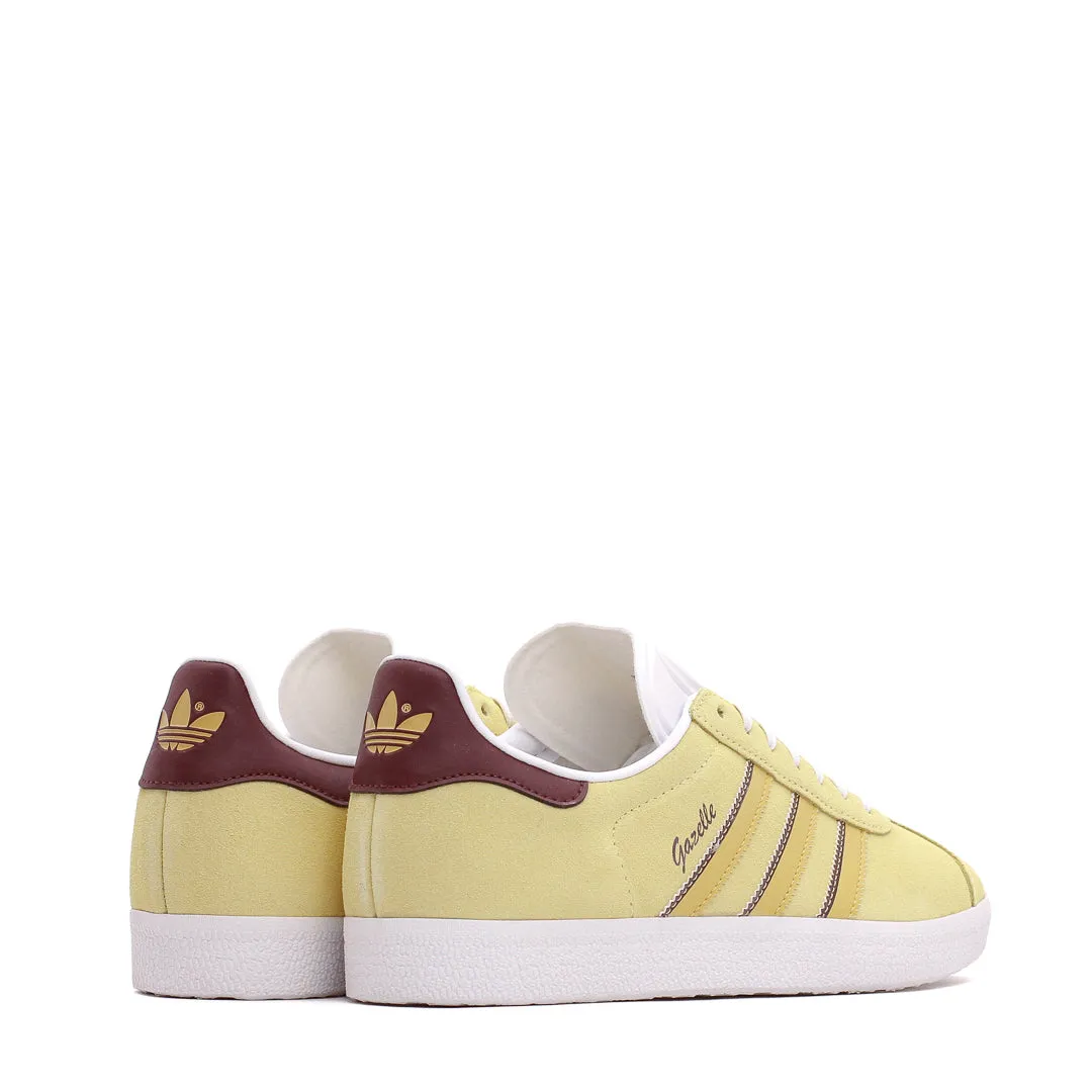 Adidas Originals Women Gazelle Yellow IE0443 Adidas Classic Running Shoes for Style