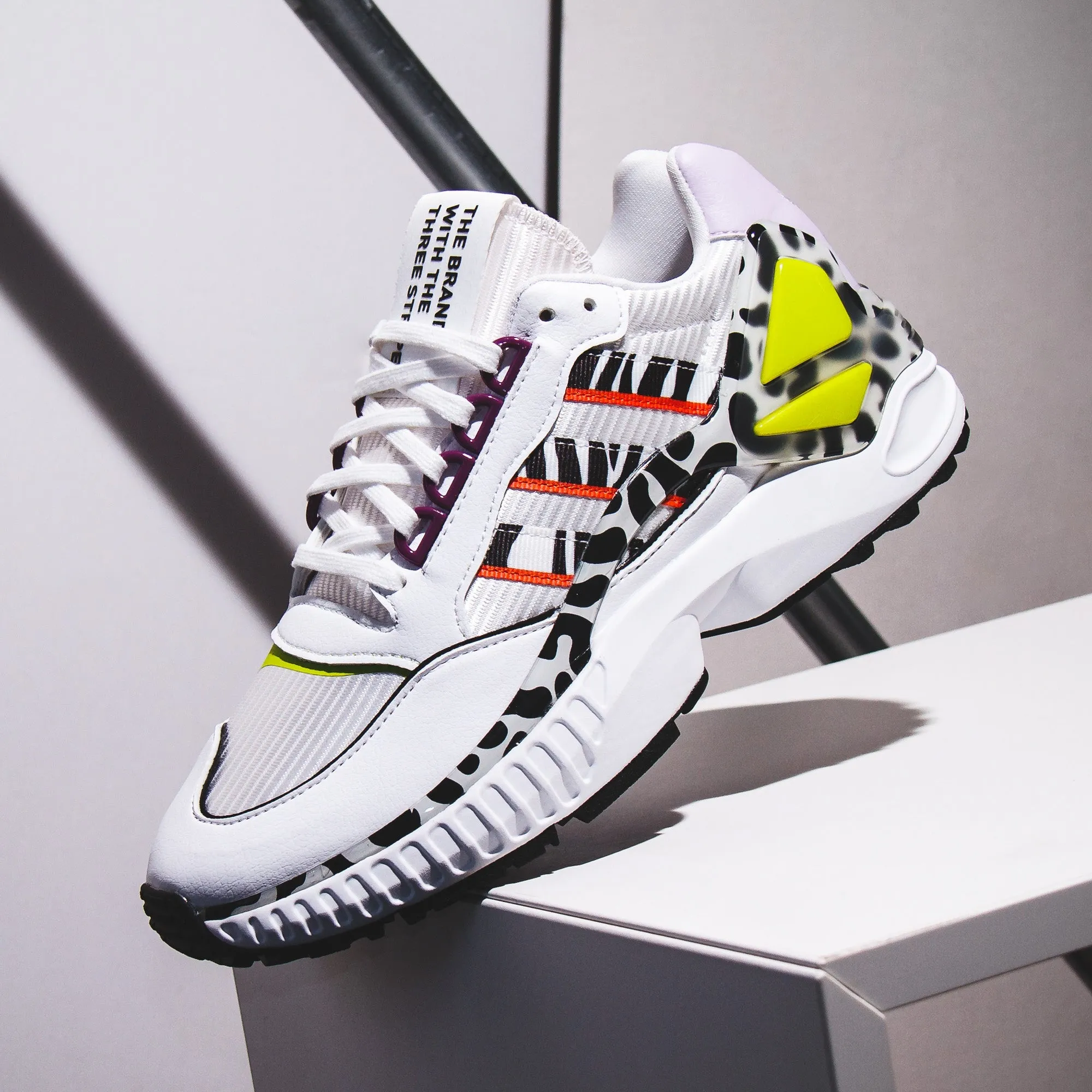 Adidas Originals Women ZX Wavian White GW0517 Adidas Classic Running Shoes for Style