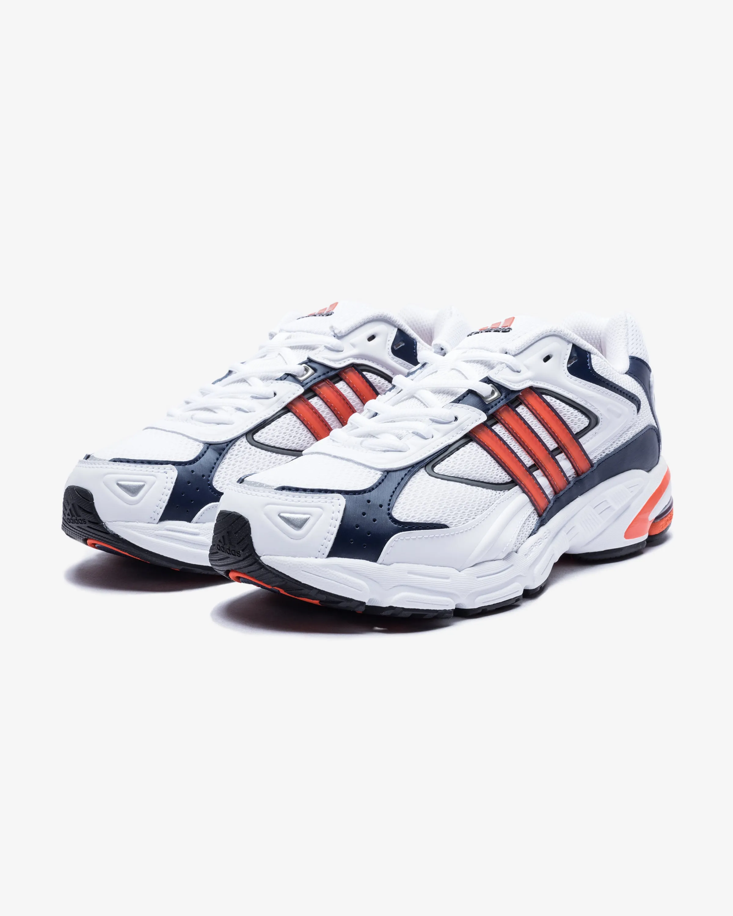 ADIDAS RESPONSE CL - FTWRWHITE/ COLLEGIATEORANGE/ COLLEGIATENAVY Adidas sporty casual shoes with three-stripe design