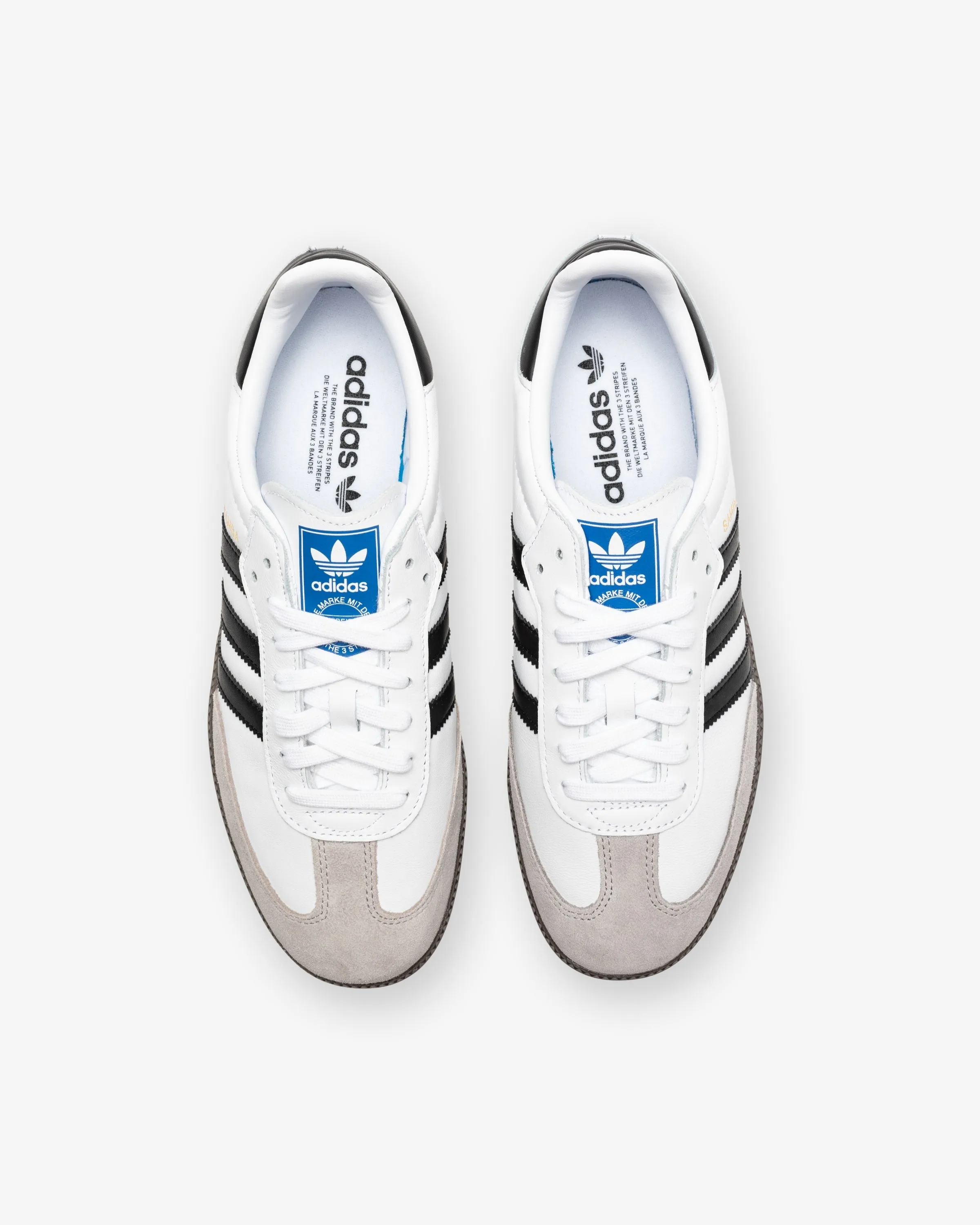 ADIDAS SAMBA OG - FTWWHT/ CBLACK Classic sport-style footwear