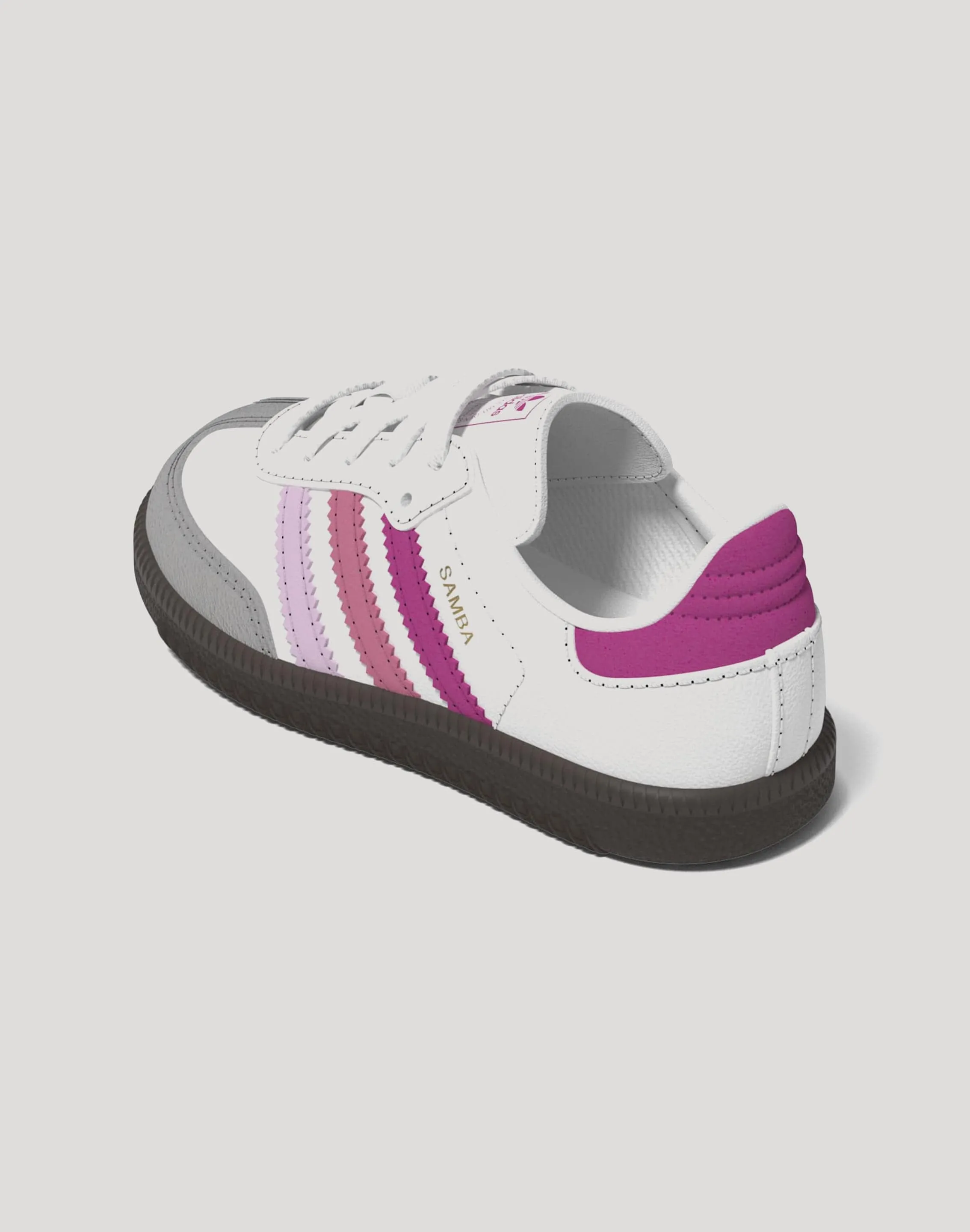 Adidas SAMBA OG J TD ROSE/ORCHID/WHT Casual Trainers