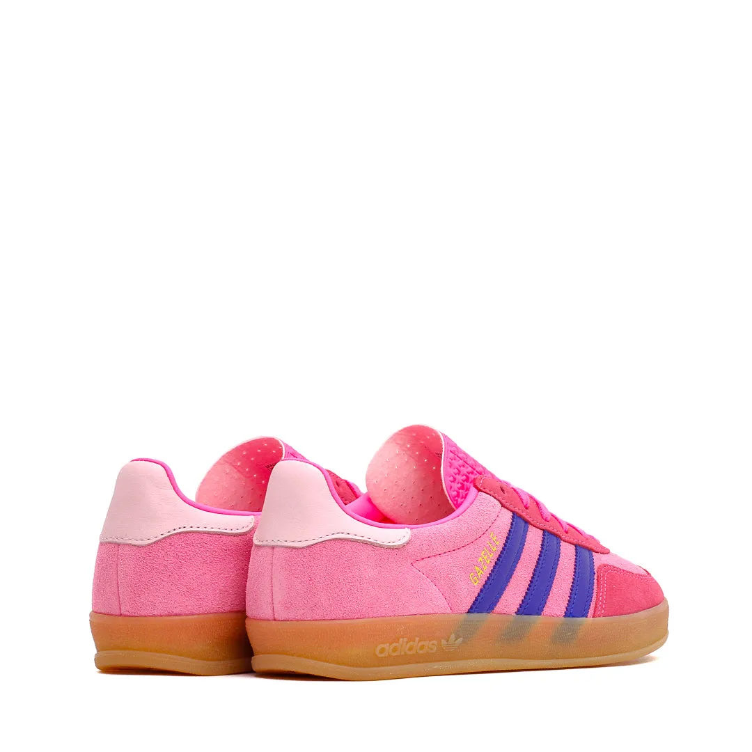 Adidas Women Gazelle Indoor Lucid Pink Purple JQ0194 Adidas Classic Running Shoes for Style