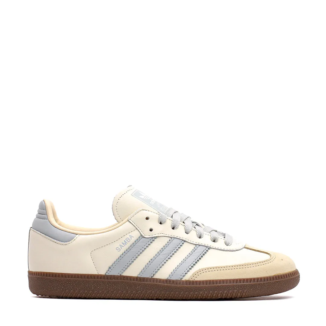 Adidas Women Samba OG Cream White Wonder Silver JH7299 Adidas versatile shoe styles