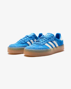ADIDAS WOMEN'S SAMBAE - FTWWHT/ SILVMT Adidas sporty casual shoes with three-stripe design