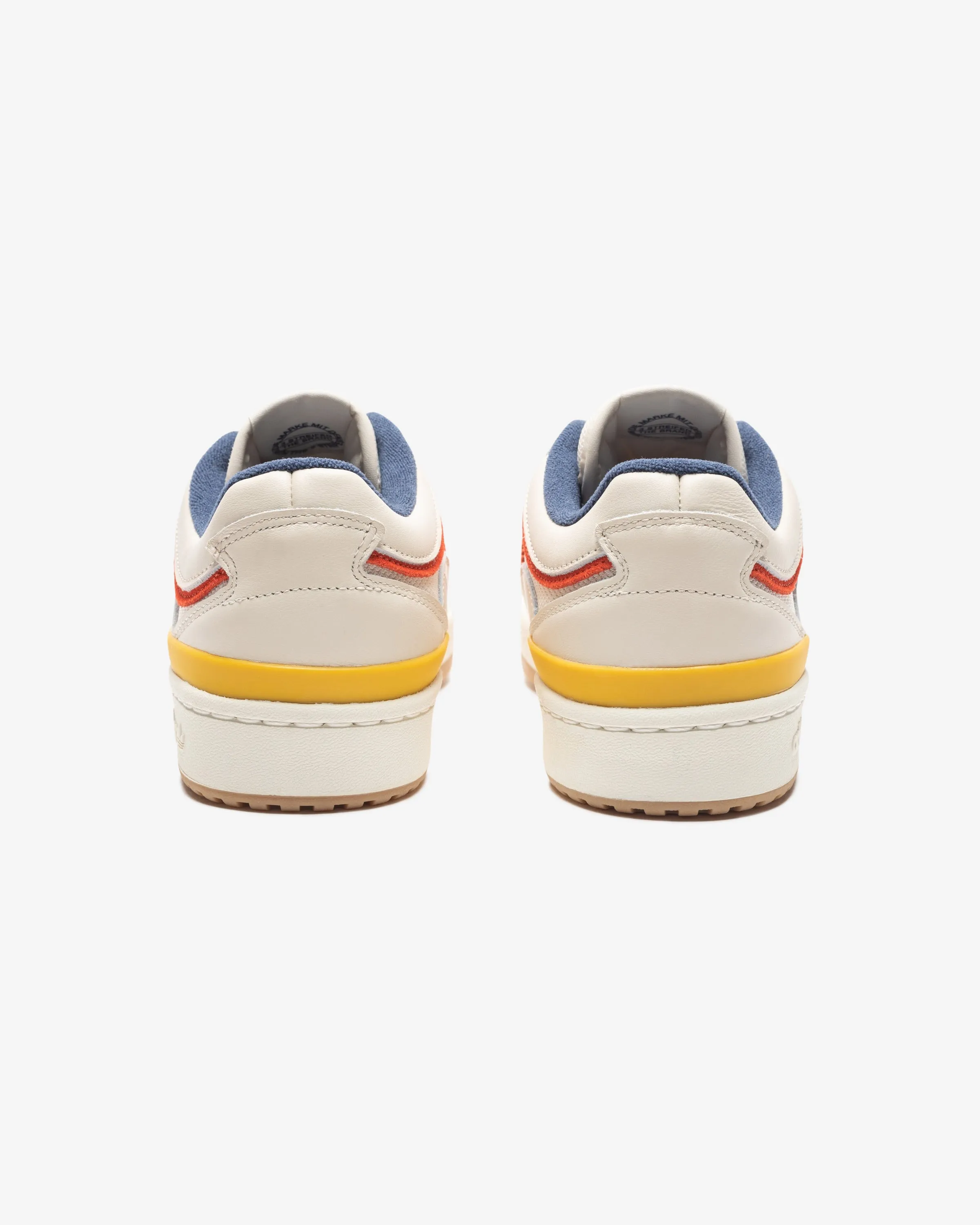 ADIDAS X WOOD WOOD FORUM LOW - OWHITE/ HAZYEL/ TECIND Classic sport-style footwear