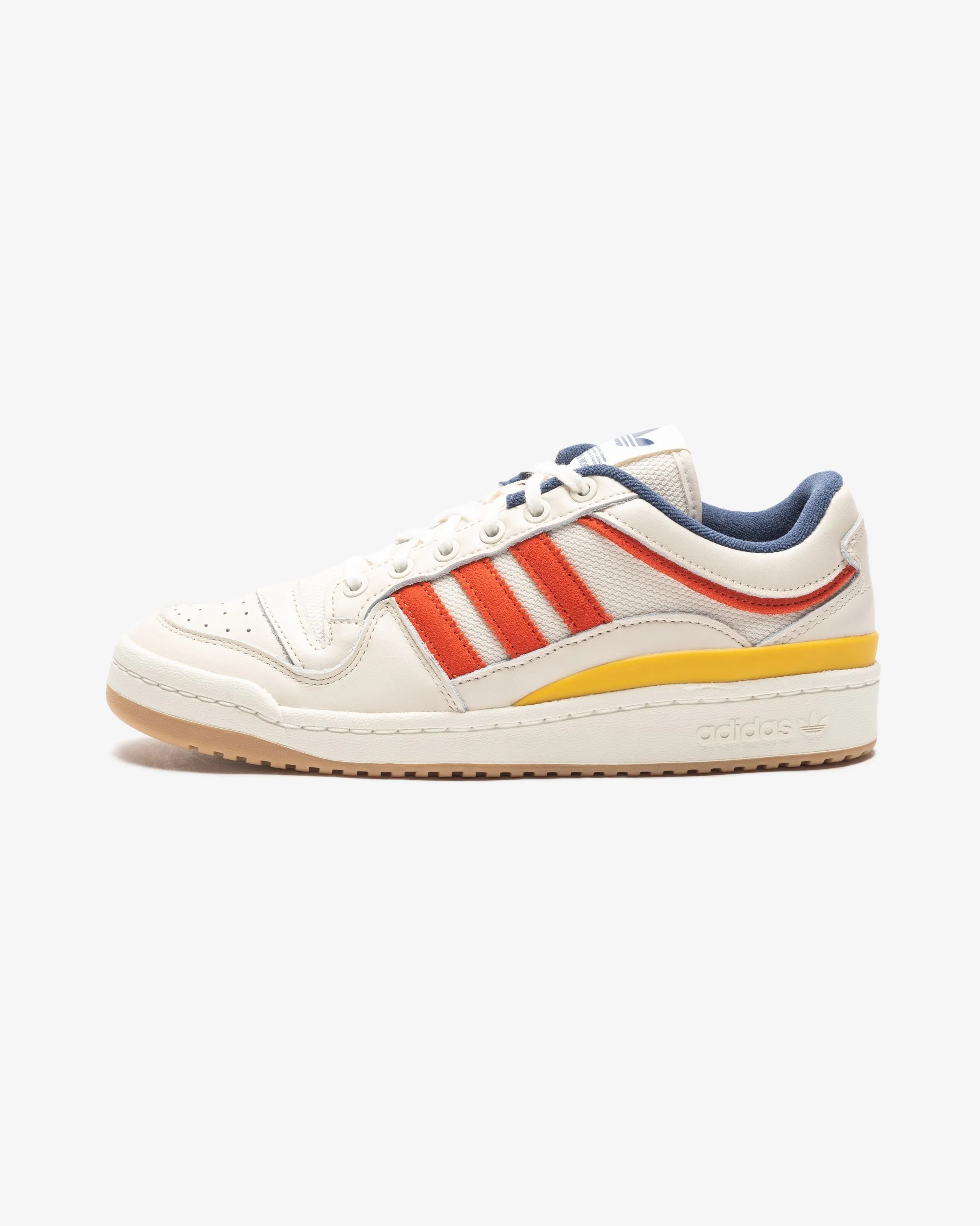 ADIDAS X WOOD WOOD FORUM LOW - OWHITE/ HAZYEL/ TECIND Classic sport-style footwear