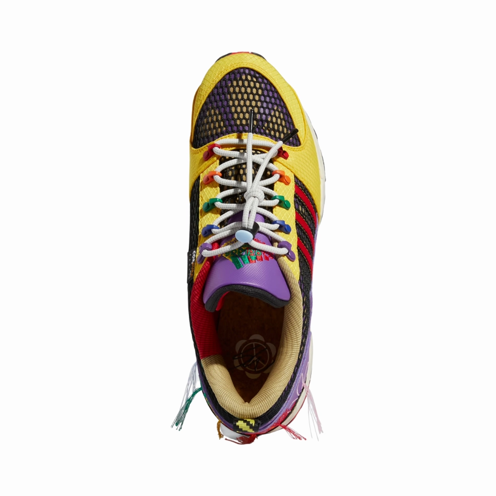 Adidas EQT Support 93 Sean Wotherspoon Bold Gold Red Active Purple Breathable Shoes