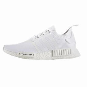 Adidas NMD R1 Japan Triple White Adidas lifestyle shoes with breathable mesh