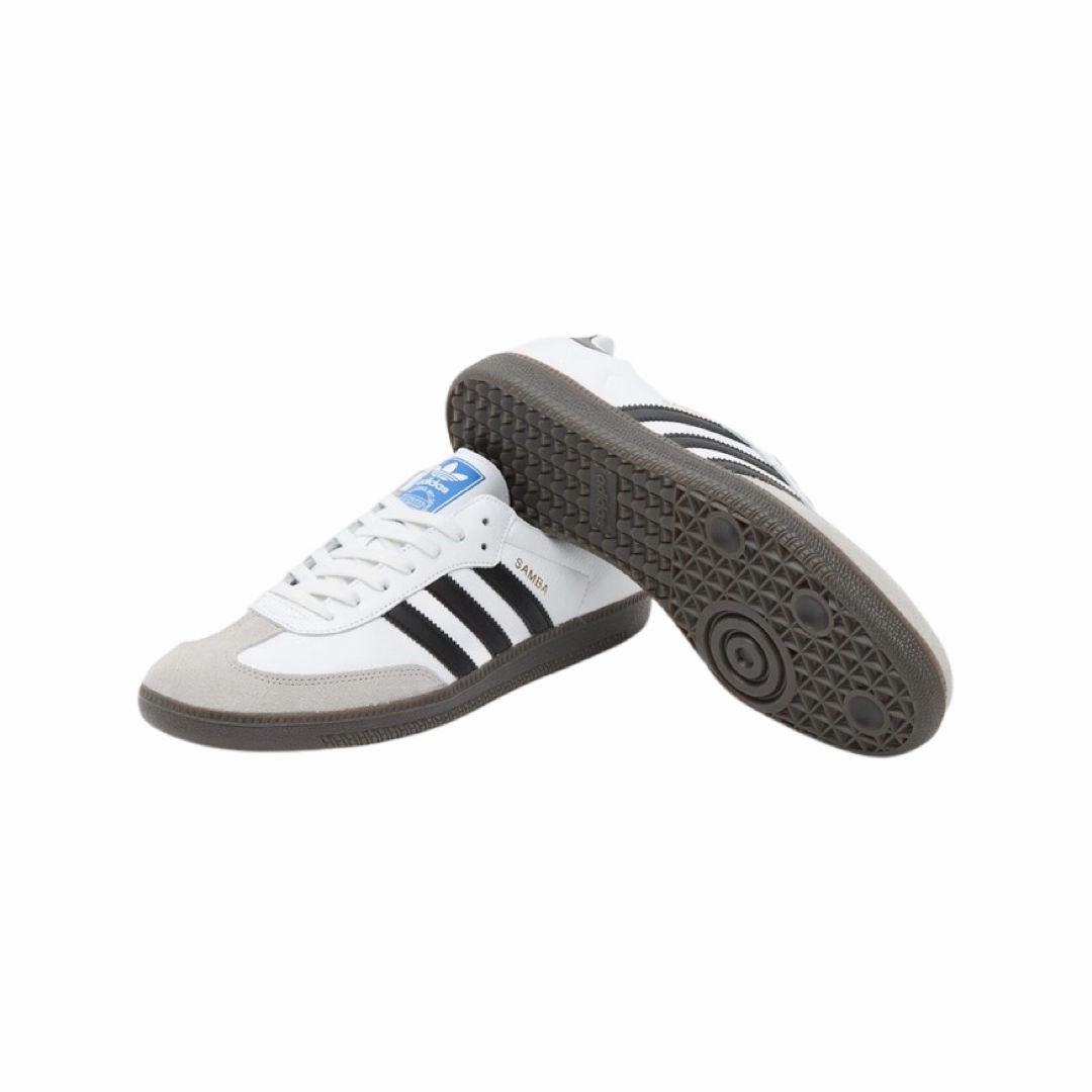 Adidas Samba OG Cloud White Core Black Breathable Shoes