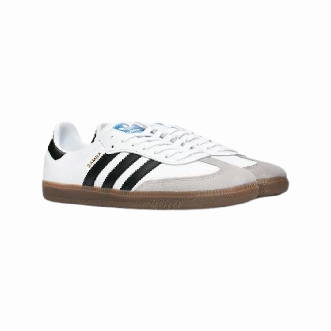 Adidas Samba OG Cloud White Core Black Breathable Shoes