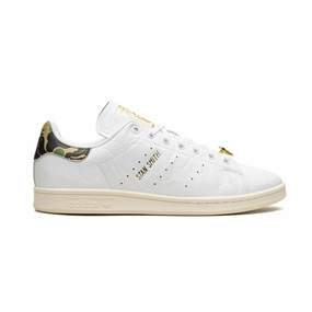 Adidas Stan Smith Bape 30th Anniversary White Cloud White Adidas lifestyle shoes with breathable mesh