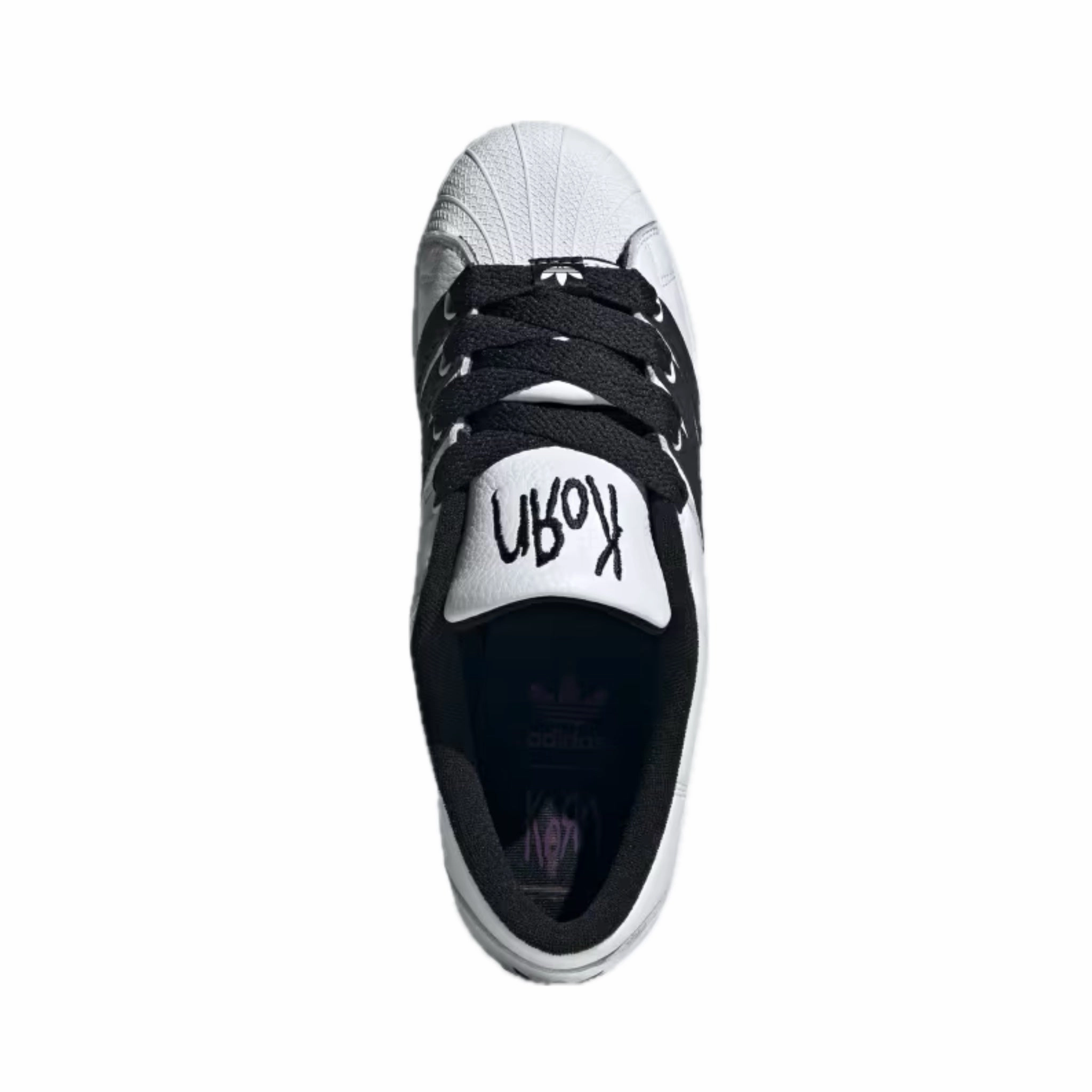 Adidas Supermodified Korn Cloud White Core Black Rich Purple Breathable Shoes