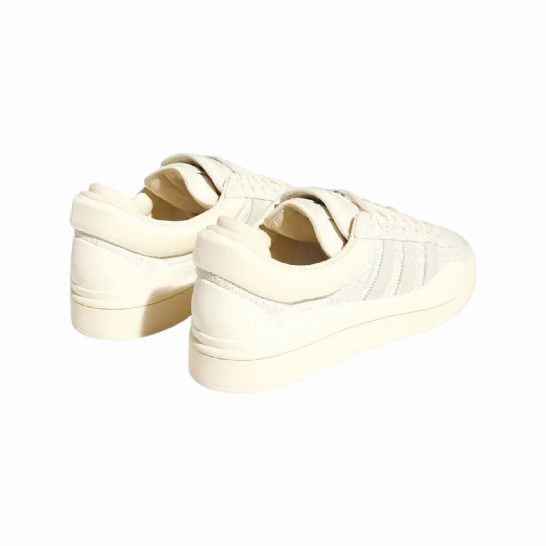 Adidas x Bad Bunny Campus Light Cloud White Aluminium Chalk White Breathable Shoes