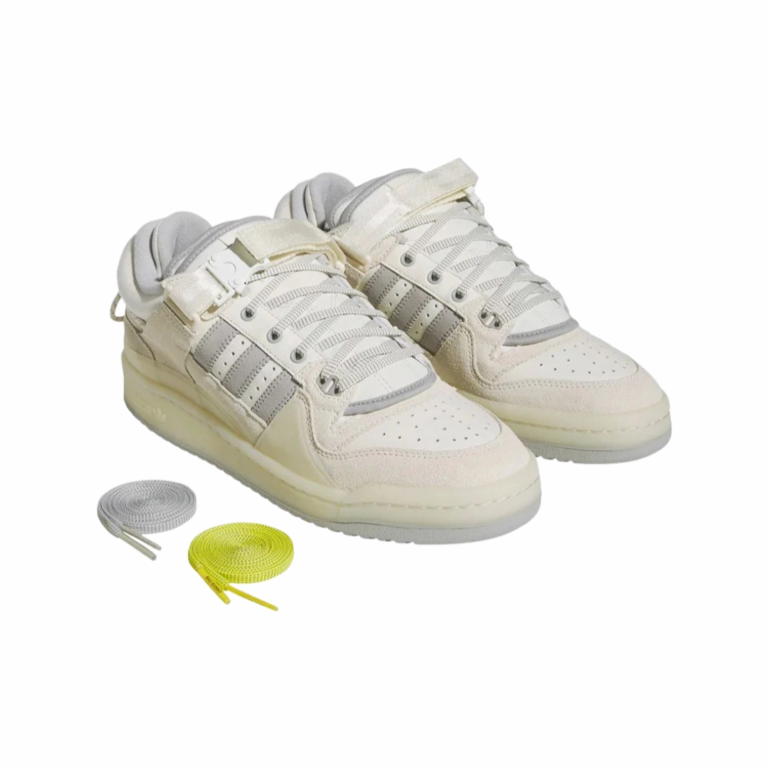 Adidas x Bad Bunny Forum White White Breathable Shoes
