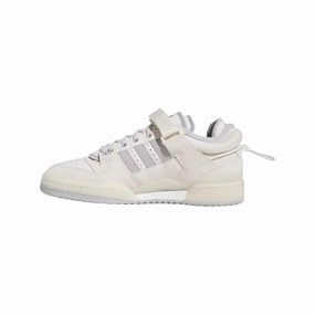 Adidas x Bad Bunny Forum White White Adidas lifestyle shoes with breathable mesh